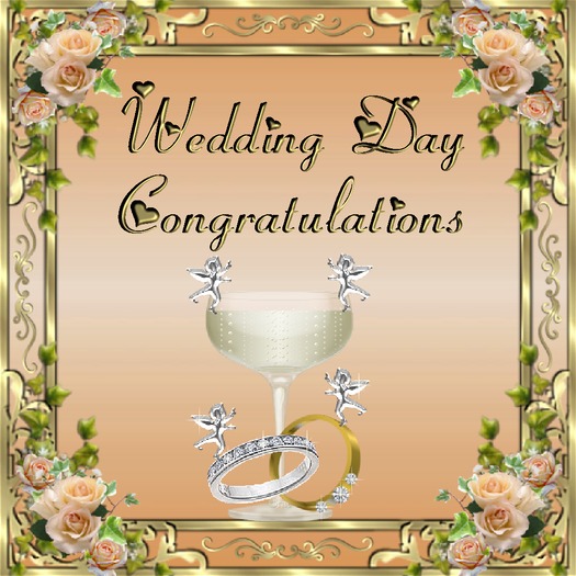 WD31 Wedding Day Congratulations (Wear Me)