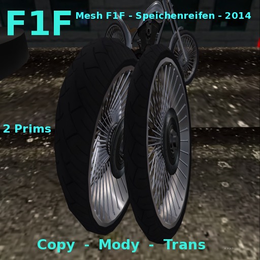 Box . Mesh F1F - Speichenreifen -2014