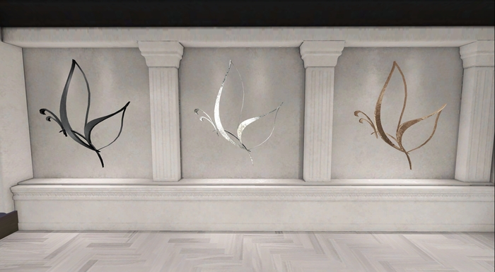 Butterfly Wall Art - Metal