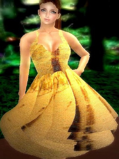 Yellow Mole Dress