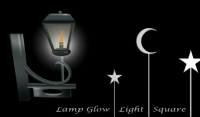 [EH] Lamp Glow Light Square