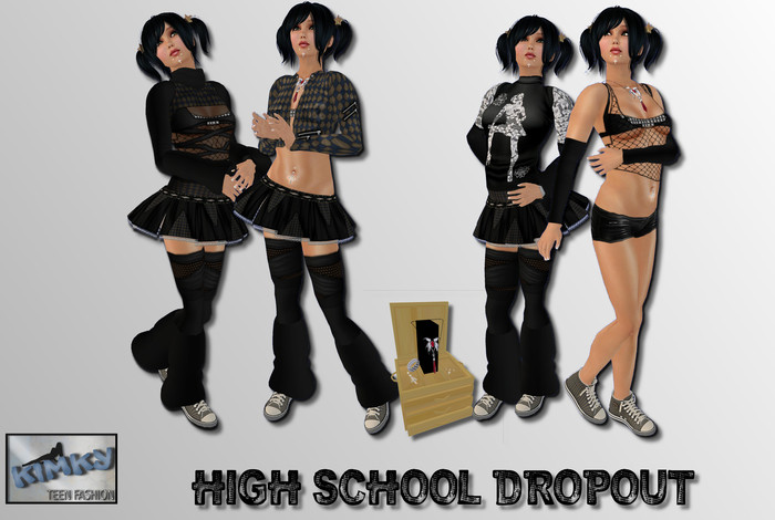 goth outfits for school