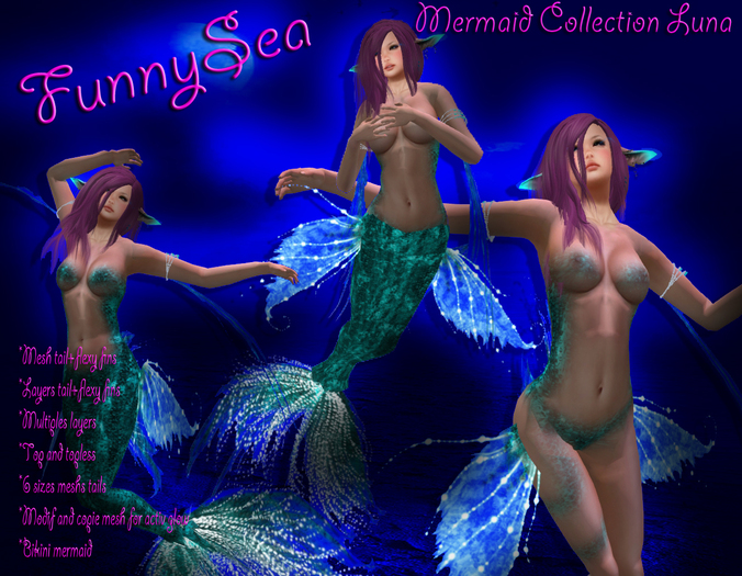 FunnySea Mermaid Collection Luna