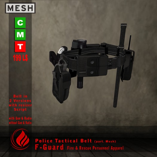 F-Guard Police 2014 - Tactical Belt