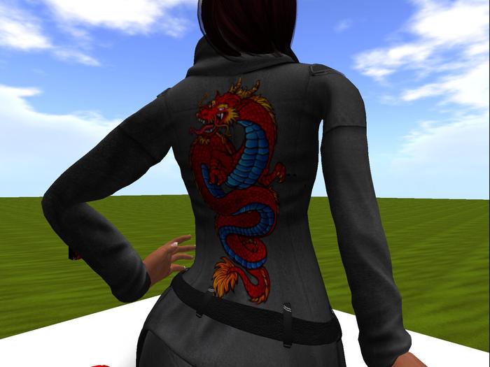 [SX] Female Strapped Apoc Jacket + Belt