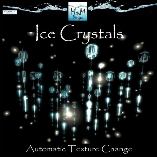 Ice Crystals w Fireflies ***MnM Designs***