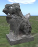 guardian lion sculpture