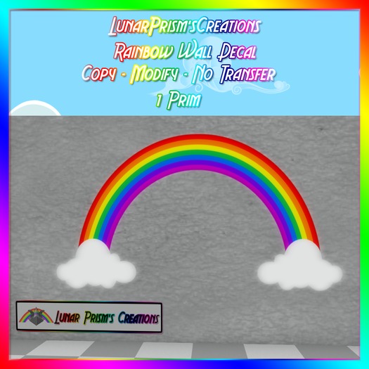 LunarPrism'sCreations::Rainbow Round Rug