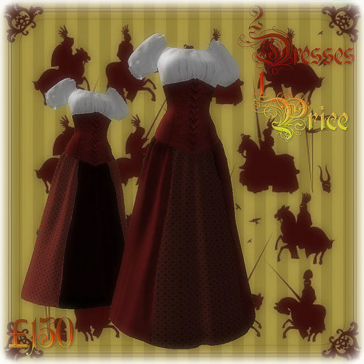 Shopping BagMedievil dress set 3