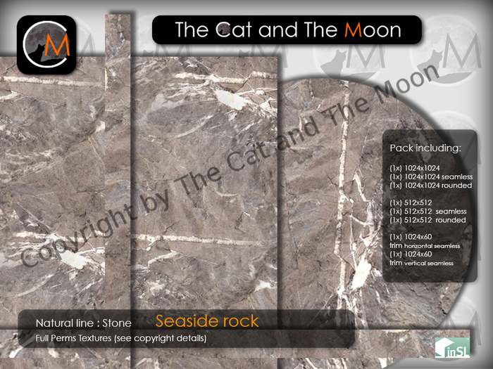 CM - 05 Seaside rock textures