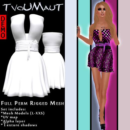 DEMO_Cocktail Dress (Full Perm/Rigged Mesh)