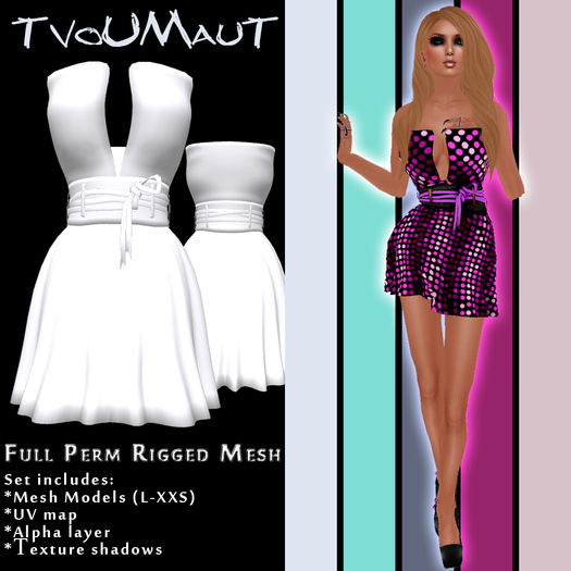 Cocktail Dress (Full Perm/Rigged Mesh)