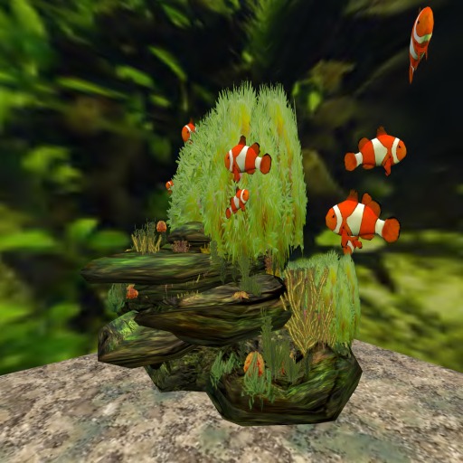 RG FishScape Clown Fish Anemone C