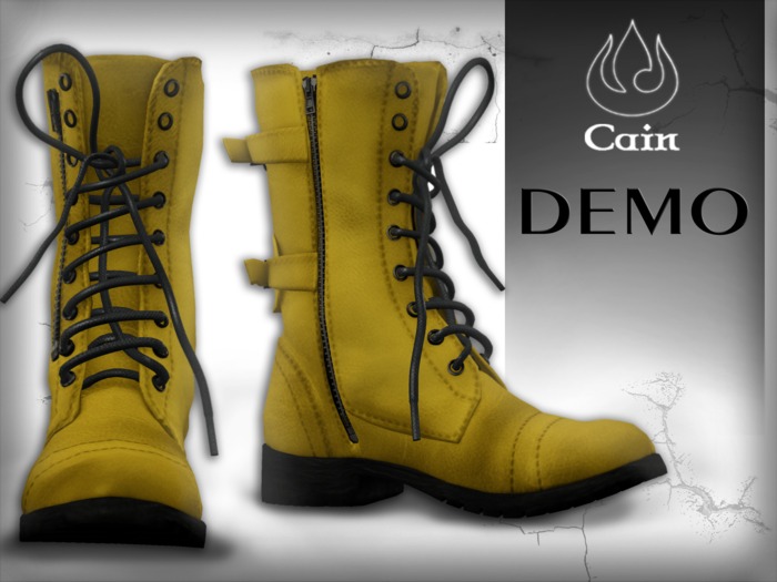 Cain - Combat Boots - DEMO