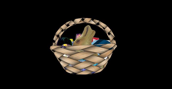 easter basket b/light