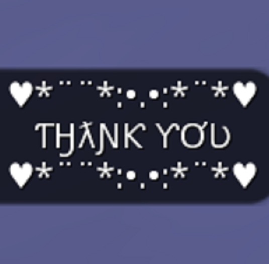 Thank You - Gesture (with Sound)