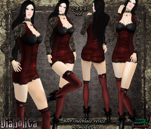DIABOLICA -ZARA red