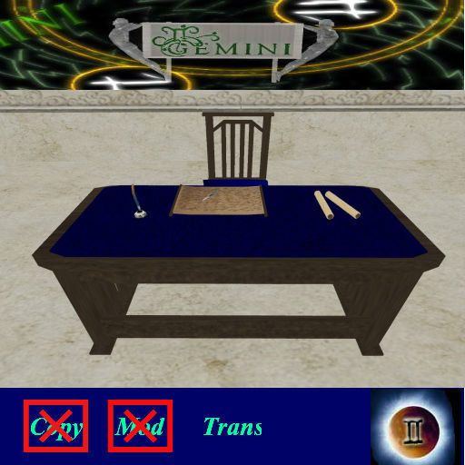 Delightful Desk /Blue