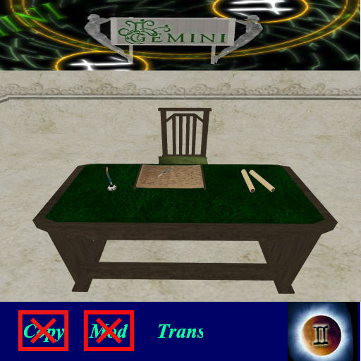 Delightful Desk  /Green