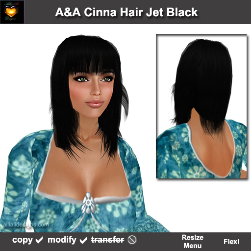 A&A Cinna Hair Dark Brown. Medium straight flexi hairstyle with soft fringed side waves. Promo ENDS April 13th 2013!