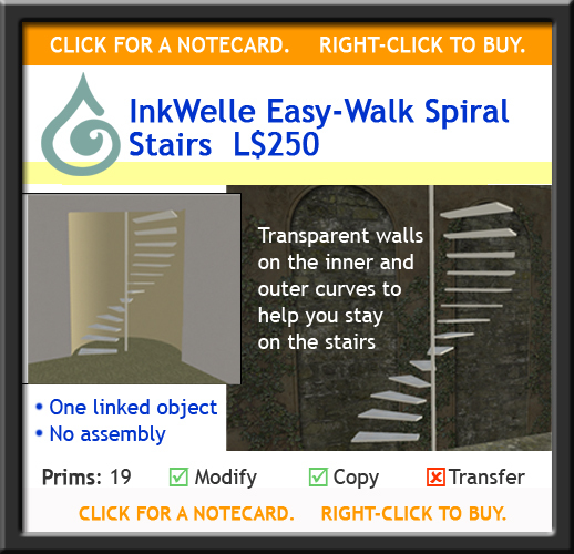 InkWelle Spiral Stairs