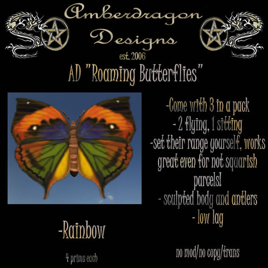 AD "Roaming Butterflies" Swallowtail
