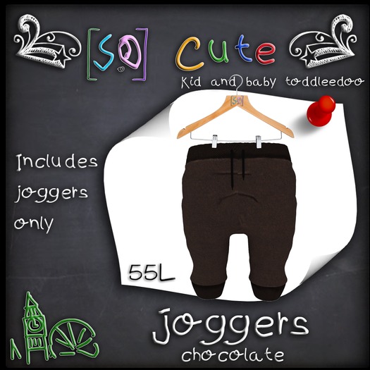 {s.o} joggers // red