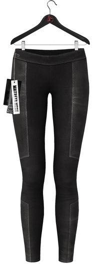 Maitreya Panel Leggings - V2 Smoke