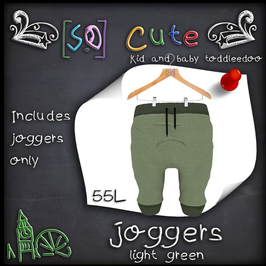 {s.o} joggers // red