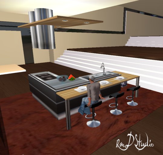 Kitchen iron wood