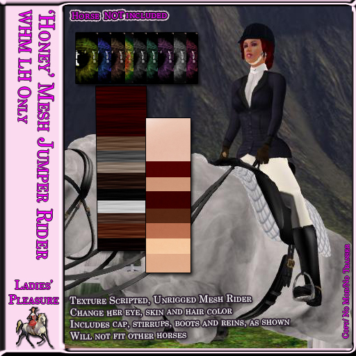 ~LP~  'Honey' Mesh RiderWHML BOXED