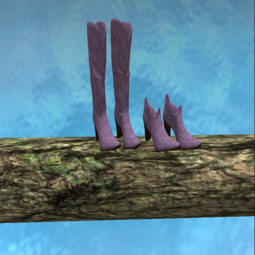 Woman's Boot Lavender V-2