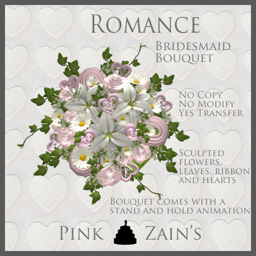 Romance Bridesmaid Bouquet - Pink