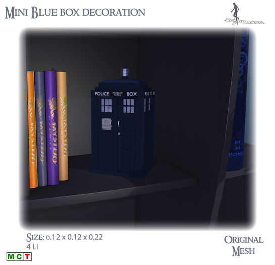 *~*HopScotch*~* Mini  Blue Box