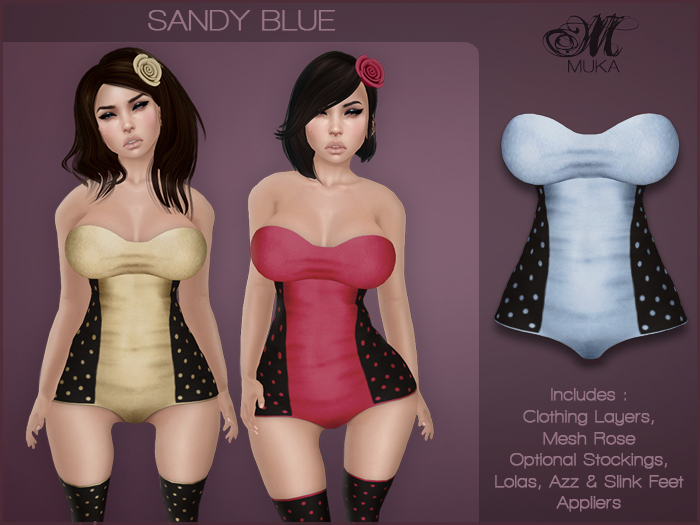 *MUKA* Sandy Blue (Omega)