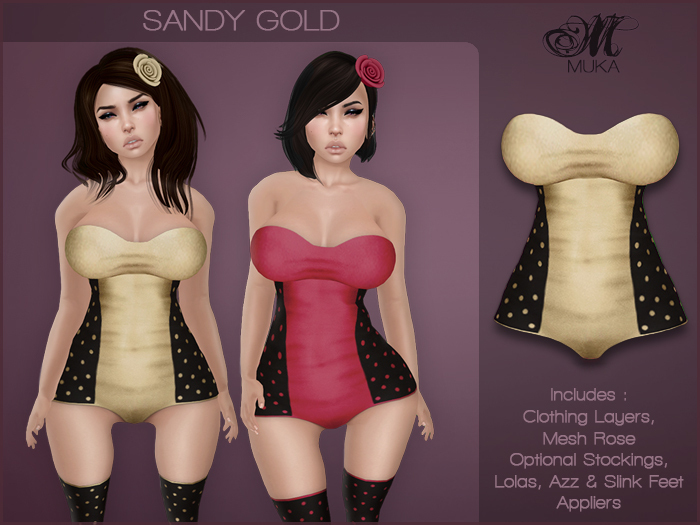 *MUKA* Sandy Gold (Omega)