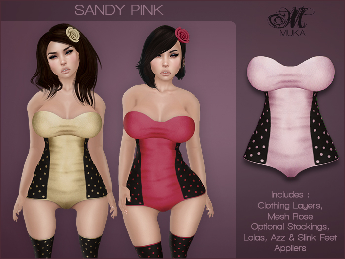 *MUKA* Sandy Pink (Omega)