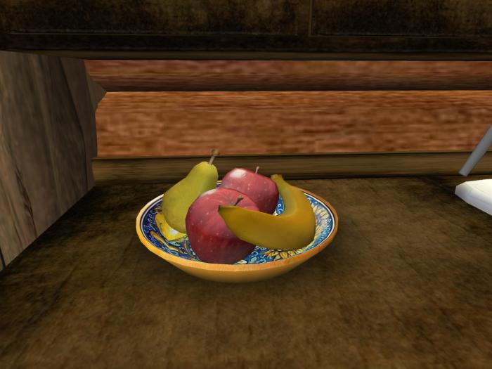 **Fruits Plate** mesh