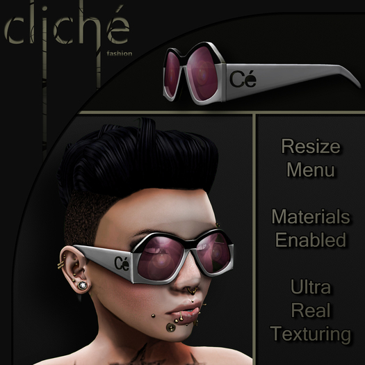 [CF] Starchild Glasses (white)