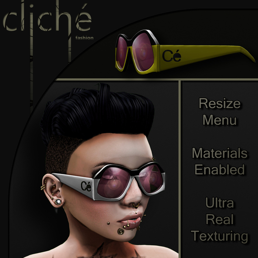 [CF] Starchild Glasses (yellow)