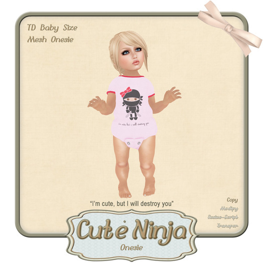 .:{Adore}:. Cute Ninja Onesie