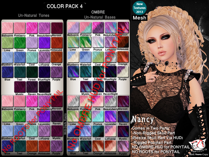 ^;^CaTwA^;^ Mesh Nancy Hair [4]
