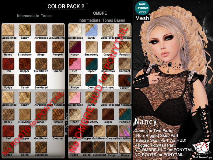 ^;^CaTwA^;^ Mesh Nancy Hair [2]