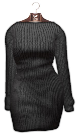 +HONEY+M004*Mesh Knit sweater(gray)