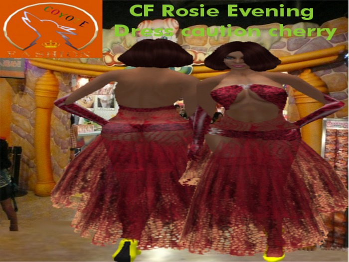 CF Rosie Evening Dress cherry