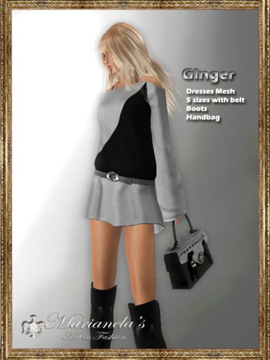 Marianela's BLACK AND GREY