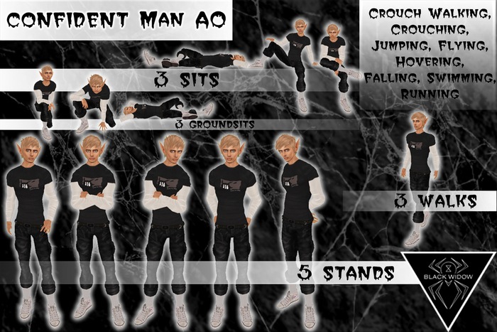 [BW]Confident Man AO