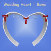 <MS> Decos Wedding Heart-Bows