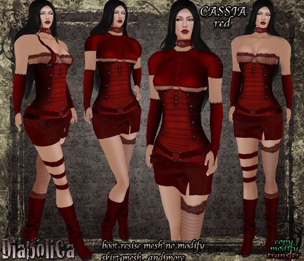 DIABOLICA -CASSIA red