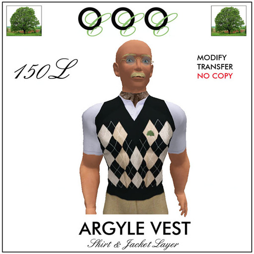 Argyle Vest